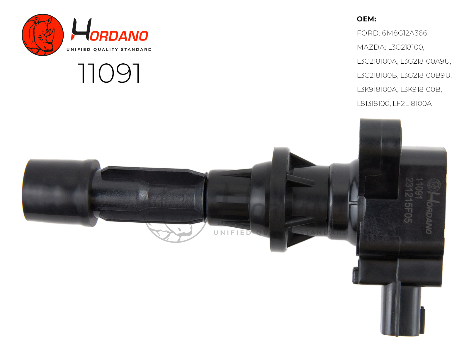 11091 — Катушка зажигания HORDANO