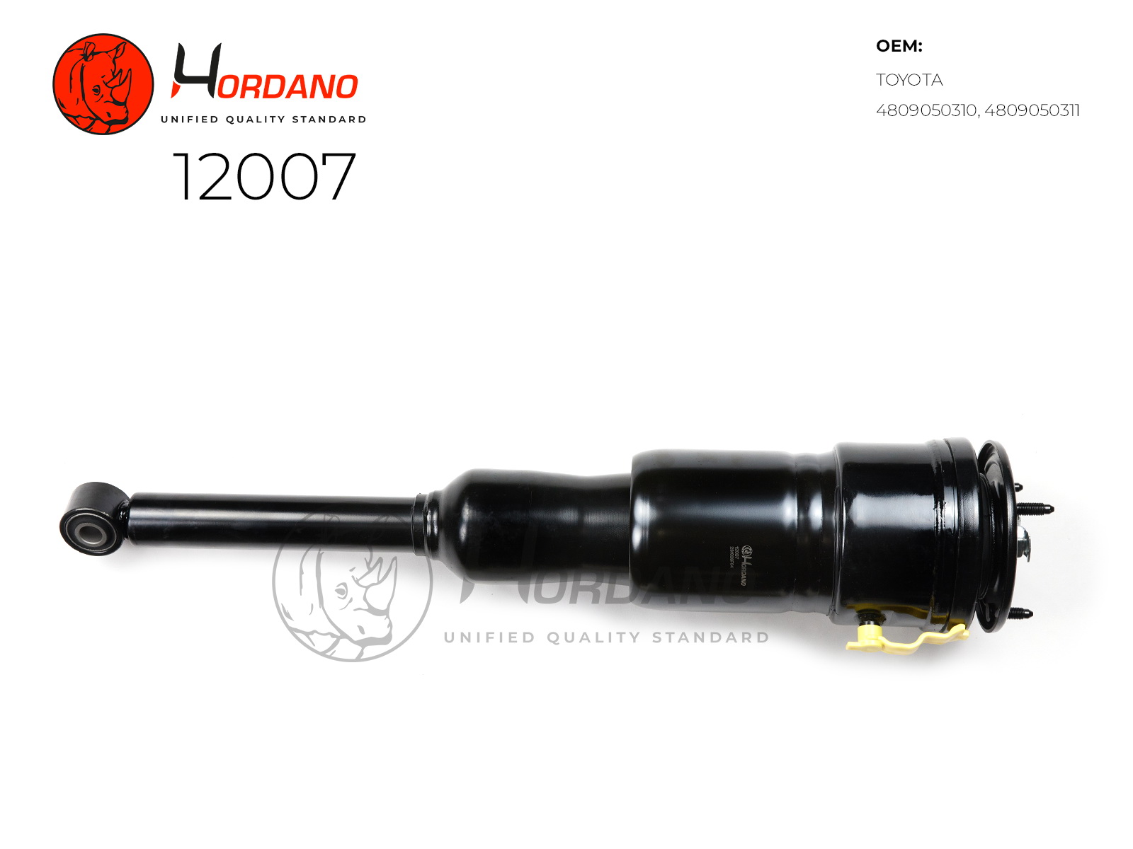 12007 — Пневматический амортизатор HORDANO