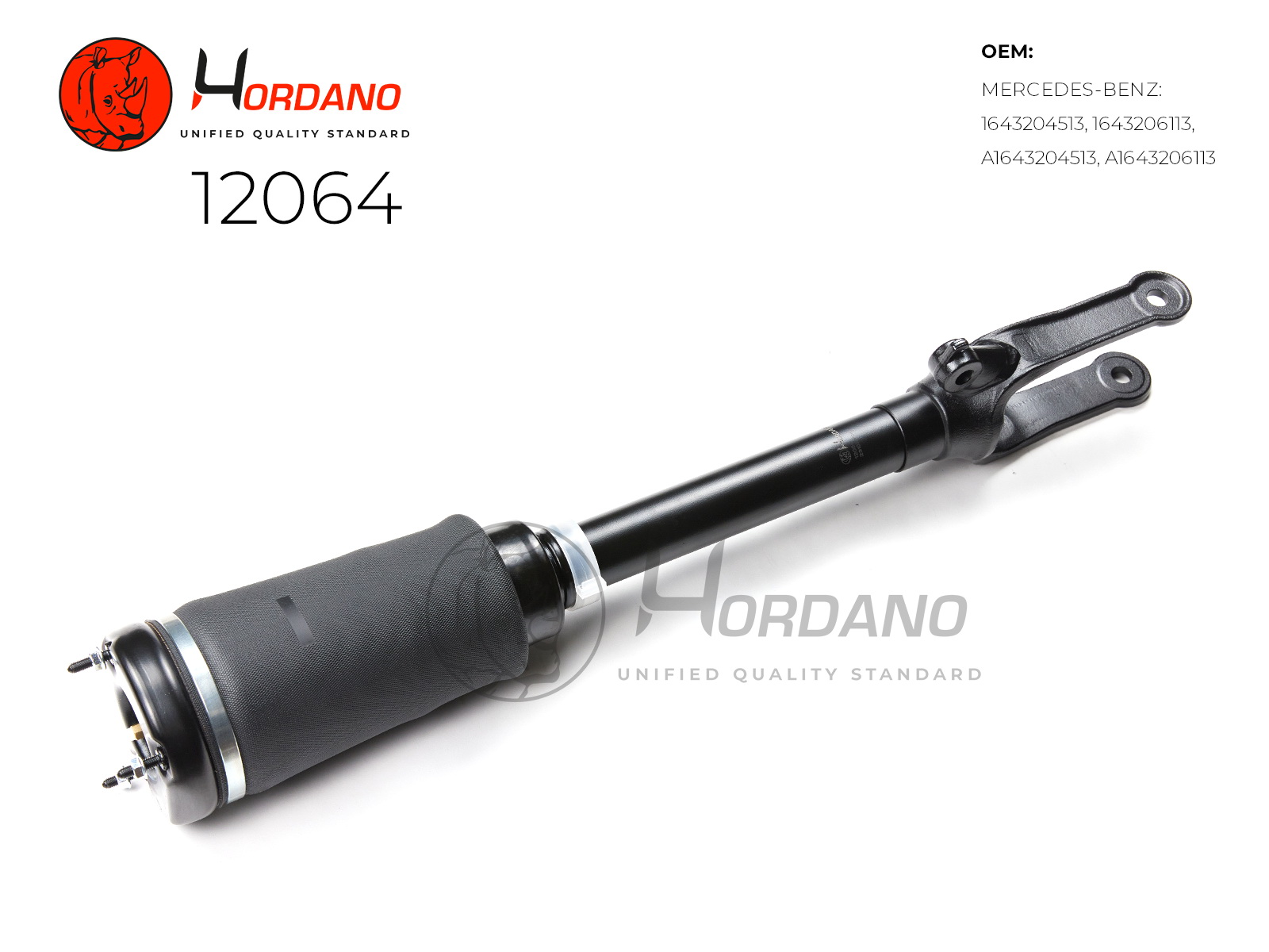 12064 — Пневматический амортизатор HORDANO