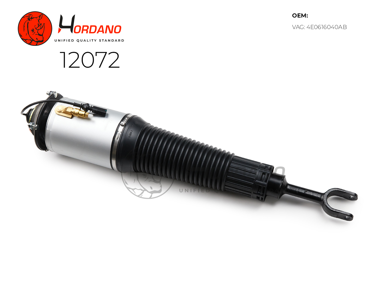 12072 — Пневматический амортизатор HORDANO