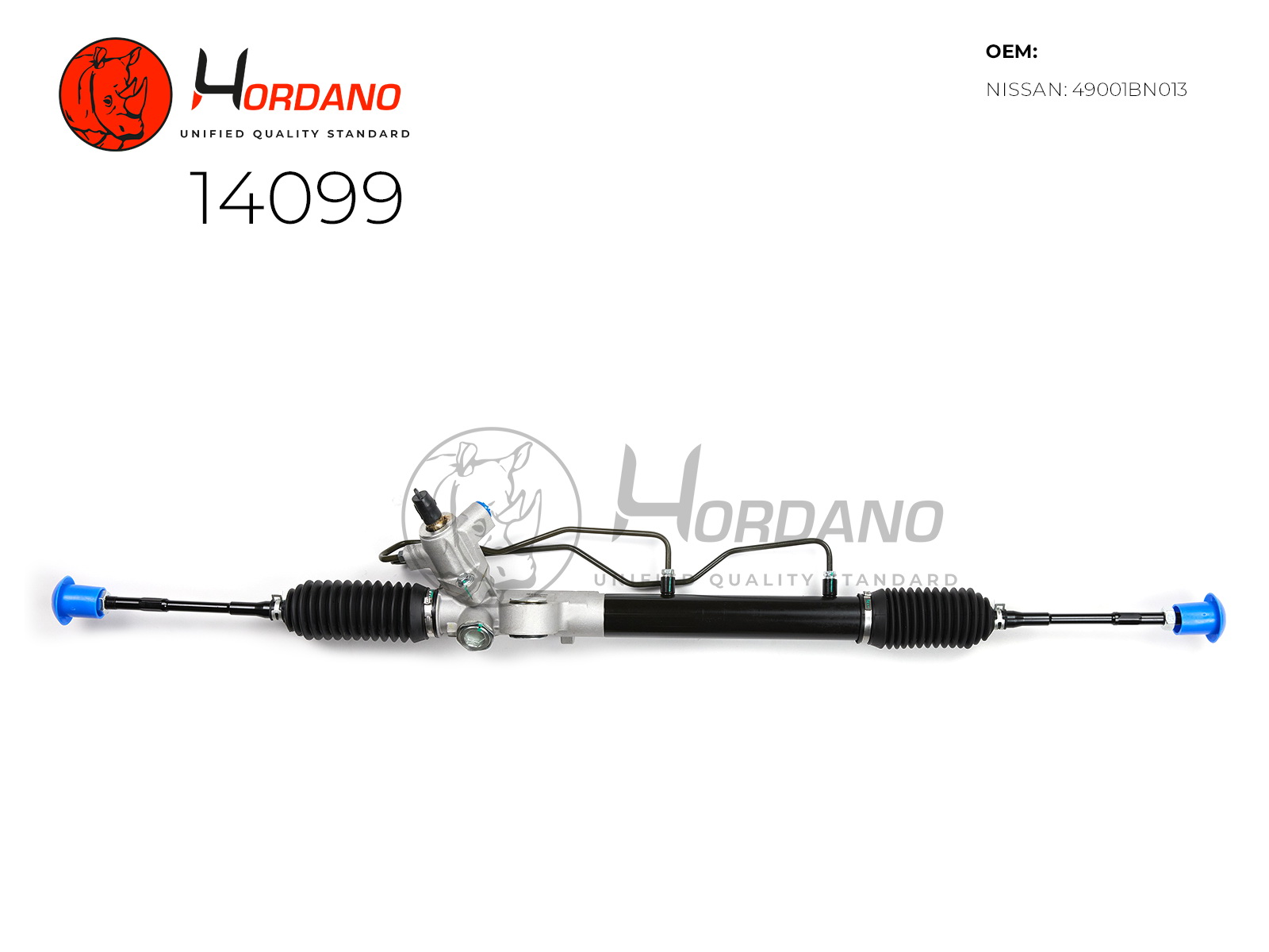 14099 — Рейка рулевая\ NISSAN ALMERA II (N16) HORDANO
