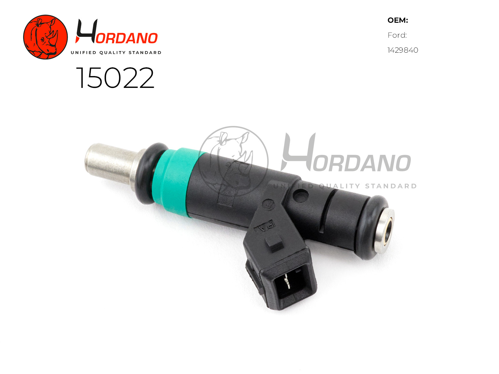 15022 — Форсунка топливная\ FORD FUSION (JU_) HORDANO