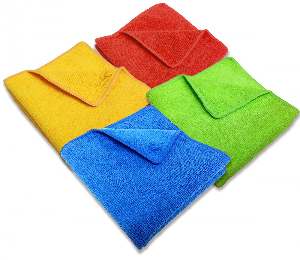 IT0649 — Салфетка микрофибра 220 г/м 30 х30 (300 шт) короб ассорти GRASS