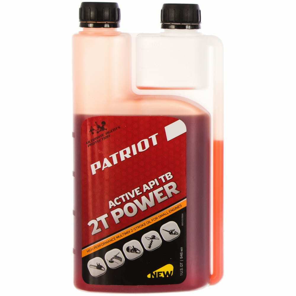 850030568 — Масло 2-х тактное минеральное дозаторное Patriot Power Active PATRIOT