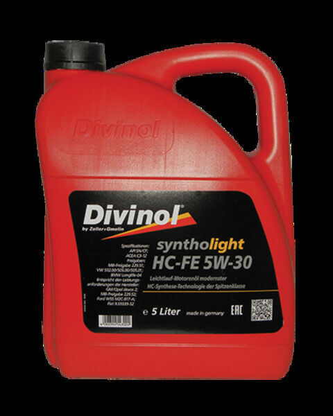 49260K007 — Масло моторное 5W-30 Гидрокрекинговое  DIVINOL