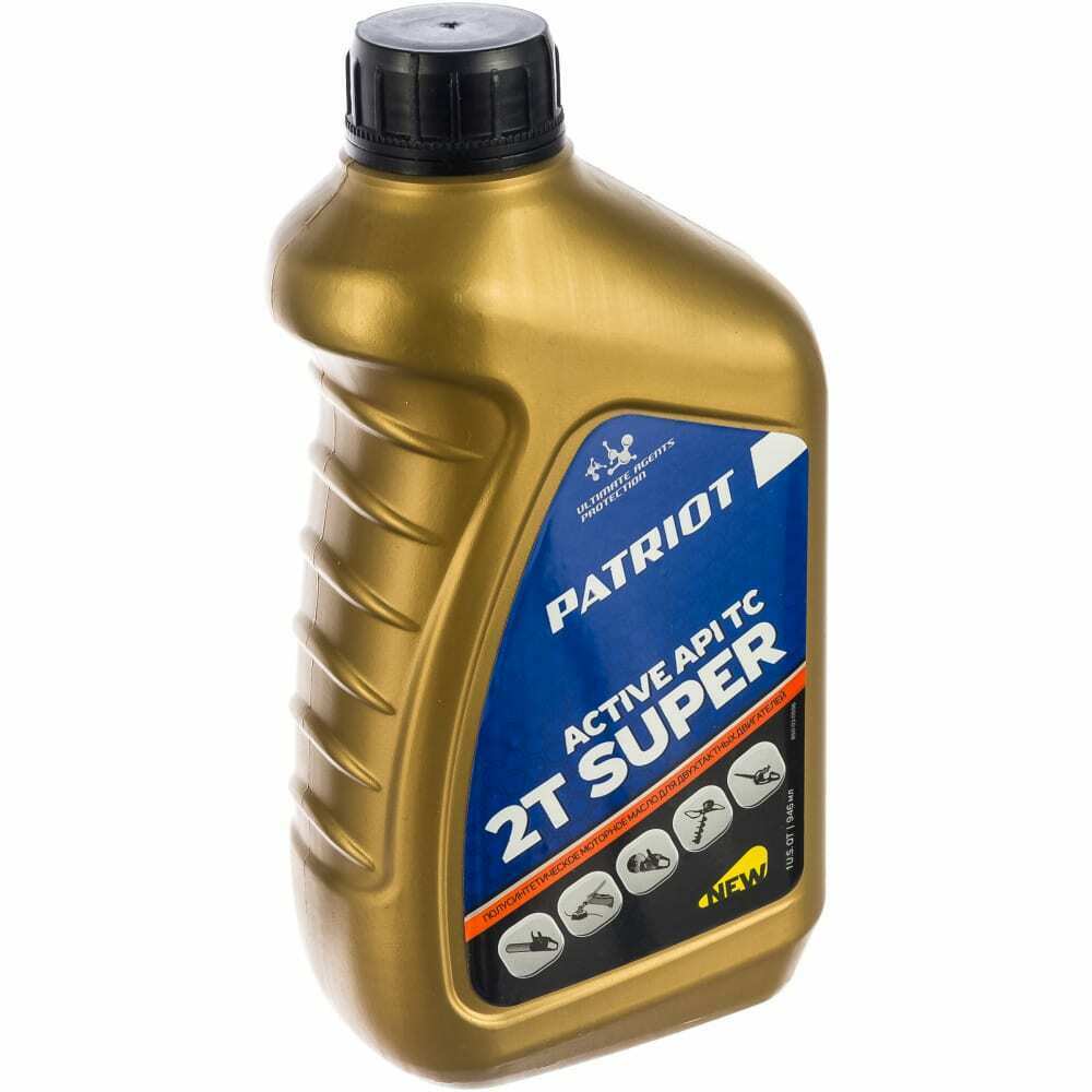 850030596 — Масло 2-х тактное полусинтетическое Patriot Super Active PATRIOT