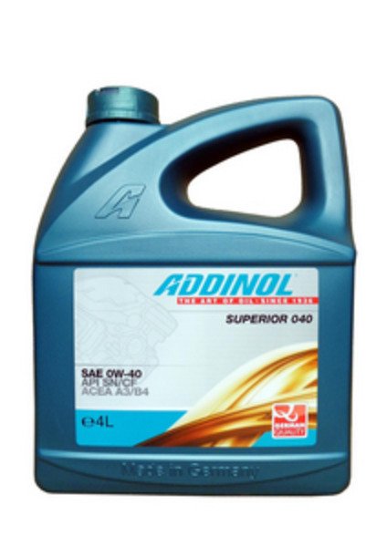 4014766251015 — Масло моторное 0W-40 Синтетическое  ADDINOL