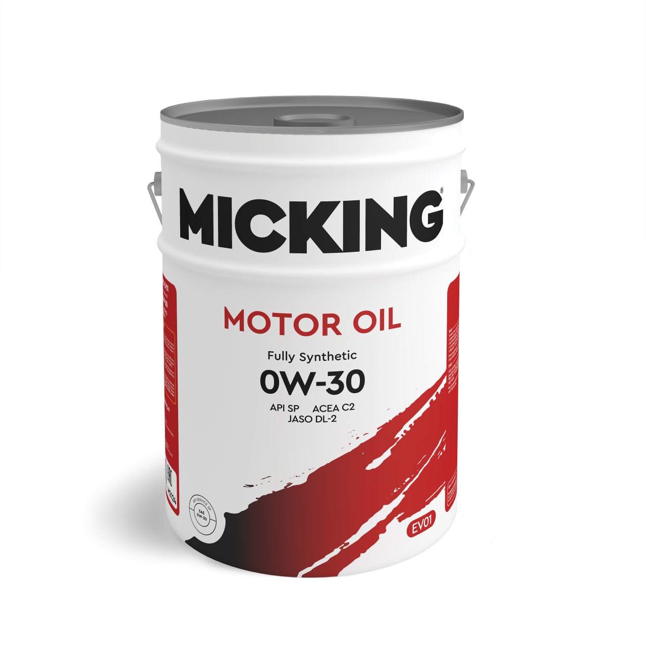 M2124 — MICKING MOTOR OIL EVO1 0W30 API SP ACEA C2 SYNTH.    20л. MICKING