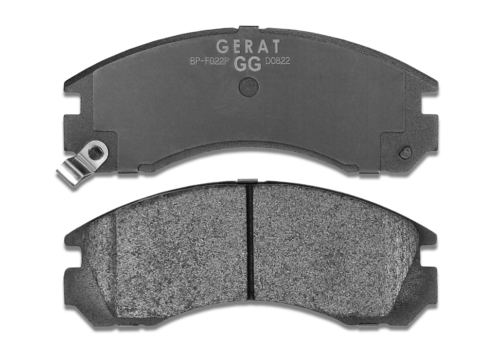 BPF022P — Тормозные колодки (передние) Low-metallic GERAT