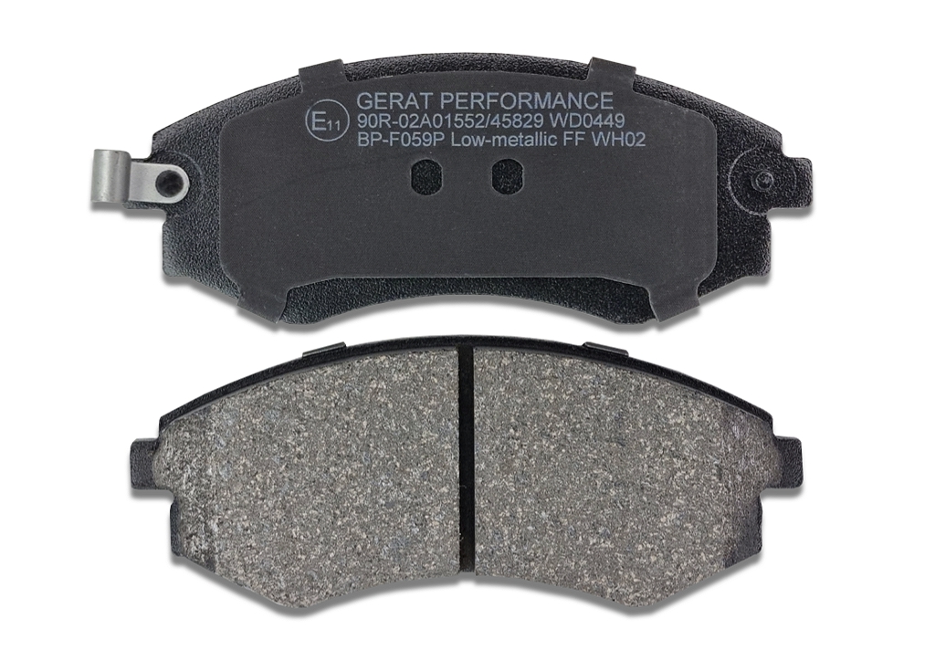 BPF059P — Тормозные колодки передние GERAT