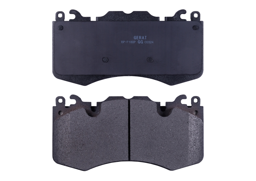 BPF180P — Тормозные колодки (передние) Low-metallic GERAT