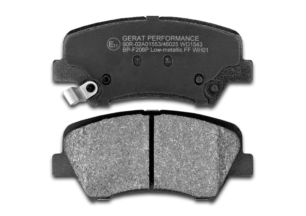 BPF206P — Тормозные колодки передние GERAT