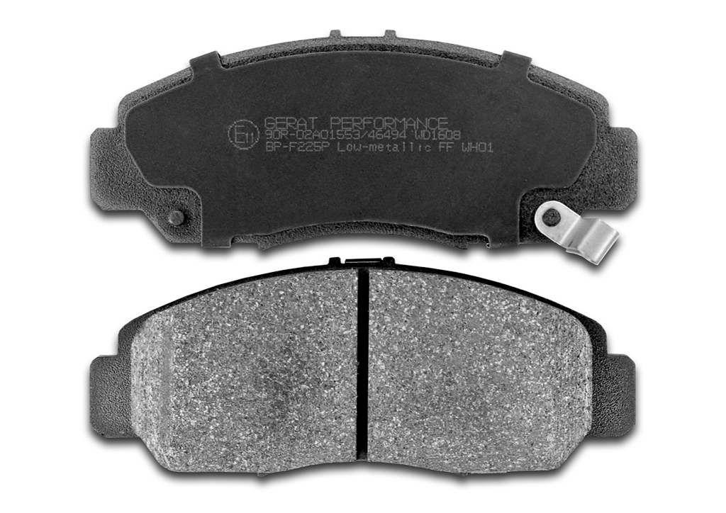 BPF225P — Тормозные колодки передние GERAT