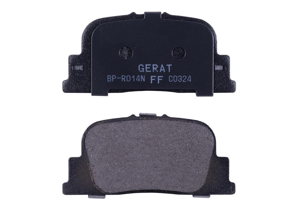 BPR014N — Тормозные колодки (задние) Normal GERAT