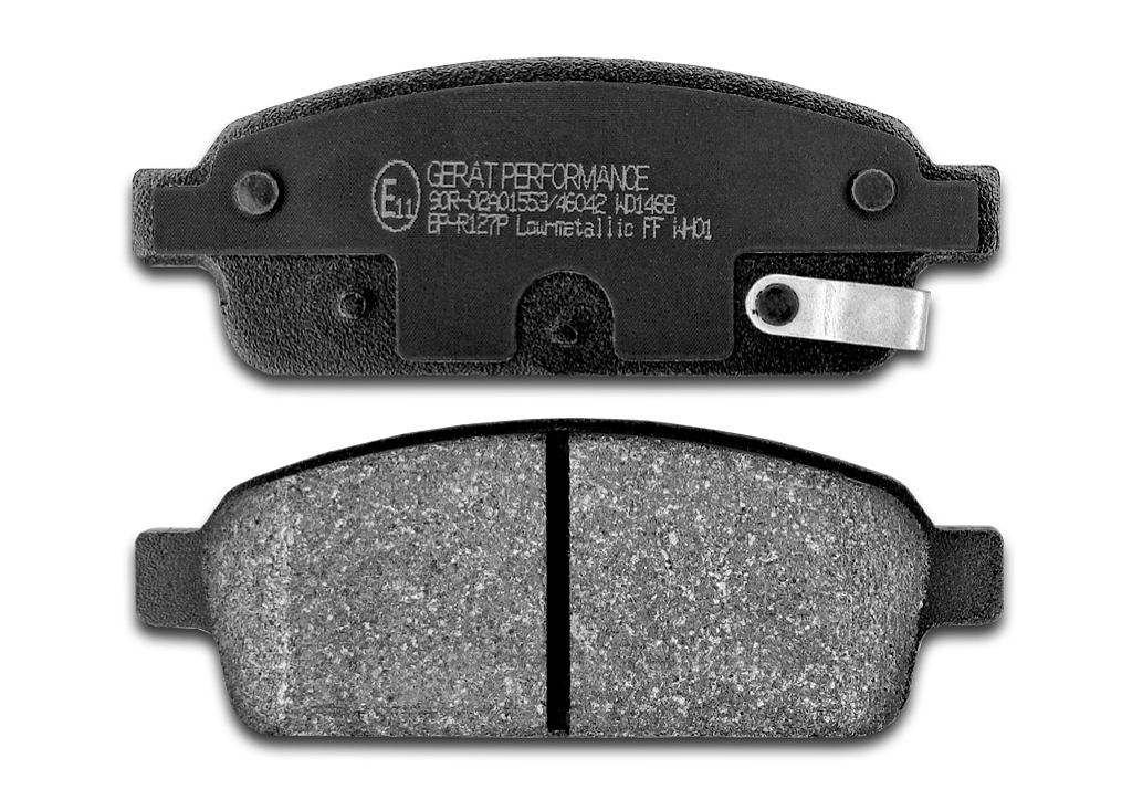 BPR127P — Тормозные колодки задние GERAT