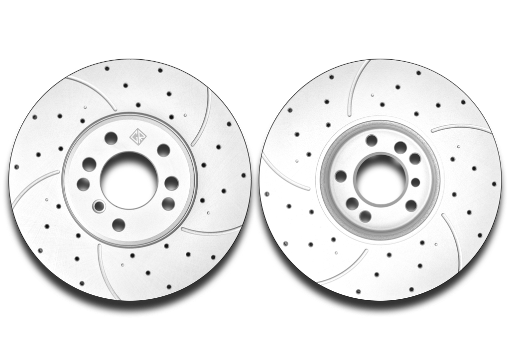 DSKF007P — Тормозной диск (передний) Platinum GERAT