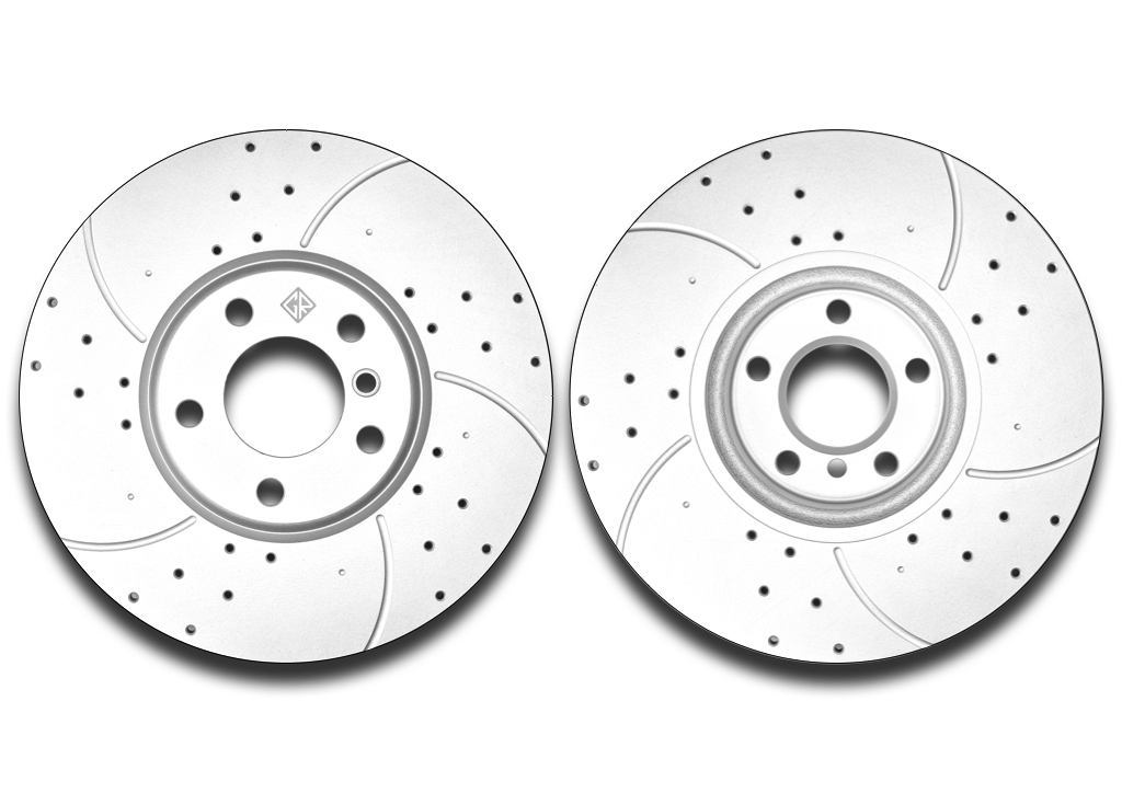 DSKF205P — Тормозной диск (передний) Platinum GERAT