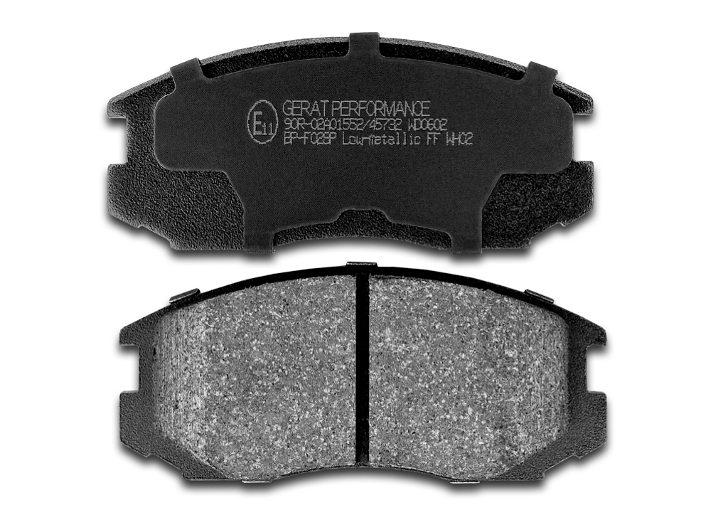 BPF028P — Тормозные колодки передние GERAT
