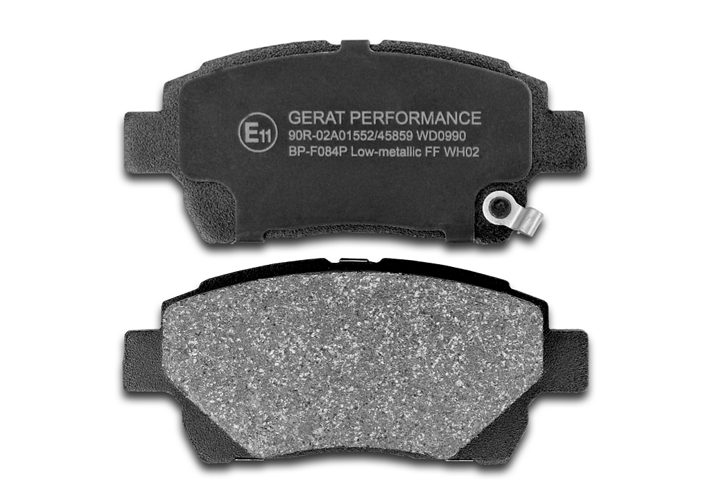 BPF084P — Тормозные колодки передние GERAT
