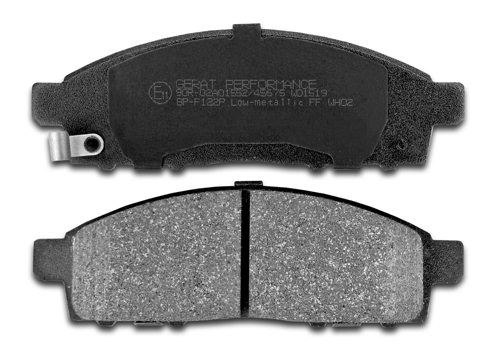 BPF122P — Тормозные колодки передние GERAT