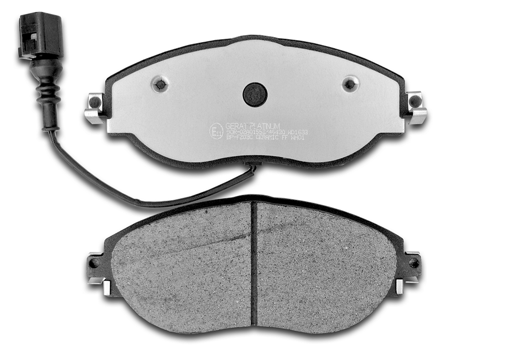 BPF203C — Тормозные колодки (передние) Platinum GERAT