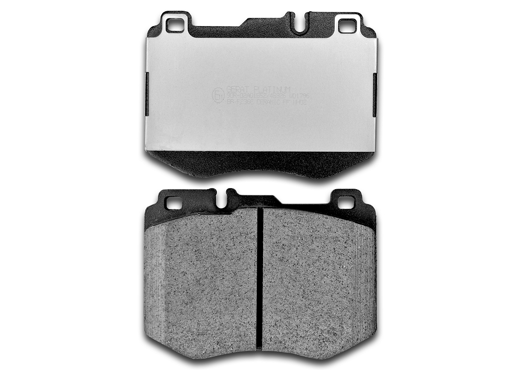 BPF236C — Тормозные колодки (передние) Platinum GERAT