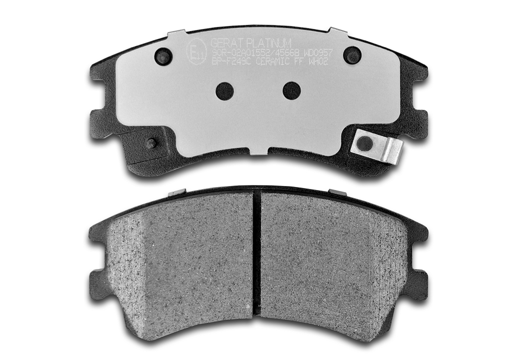 BPF249C — Тормозные колодки (передние) Platinum GERAT
