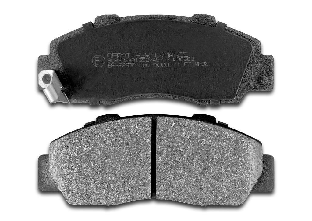 BPF250P — Тормозные колодки передние GERAT