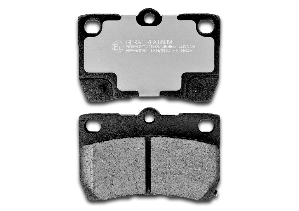 BPR009C — Тормозные колодки задние GERAT