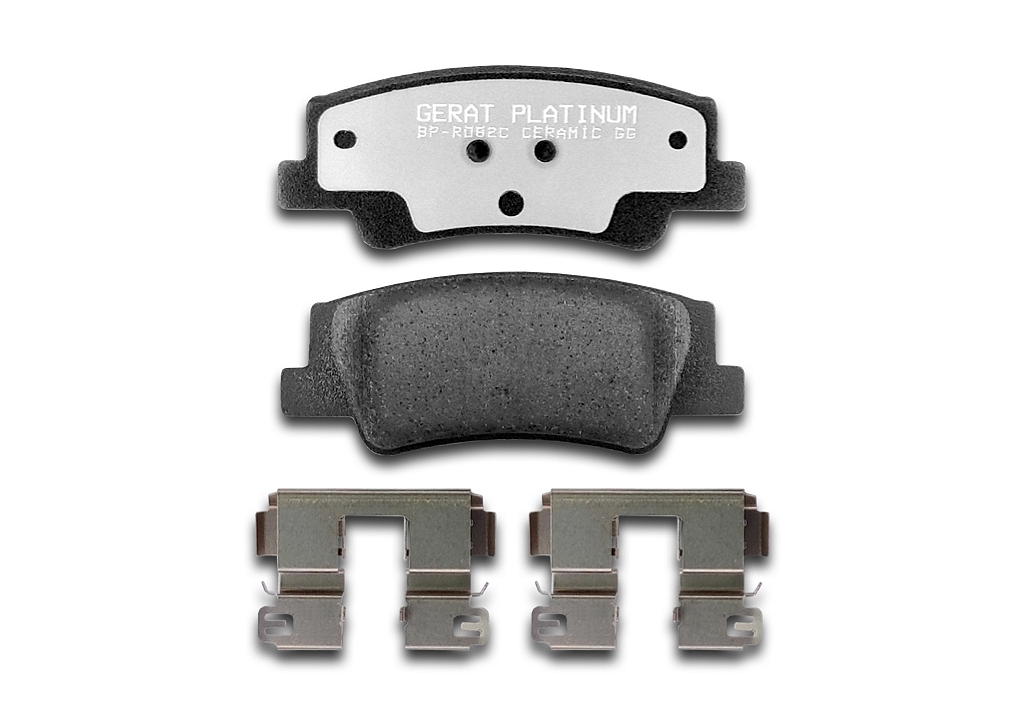 BPR082C — Тормозные колодки (задние) Ceramic GERAT