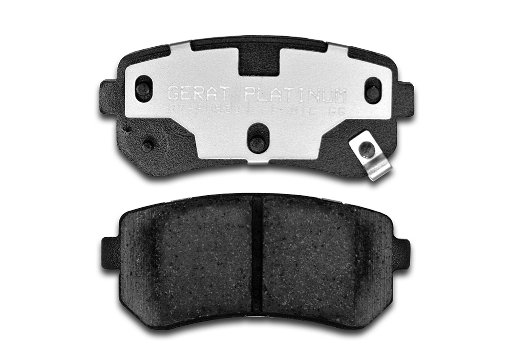 BPR083C — Тормозные колодки (задние) Ceramic GERAT