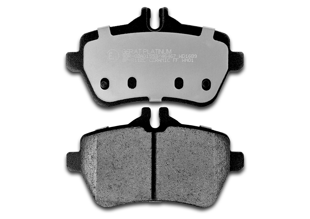 BPR112C — Тормозные колодки (задние) Platinum GERAT