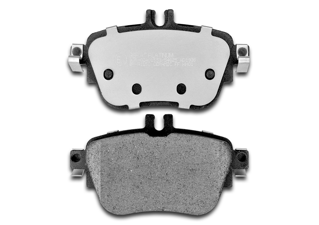 BPR115C — Тормозные колодки задние GERAT