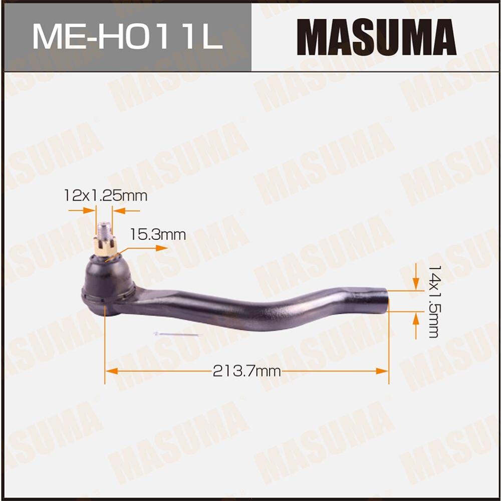MEH011L — MASнаконечник рулевой тяги MASUMA MEH011L  ODYSSEY RB1, RB2  LH MASUMA