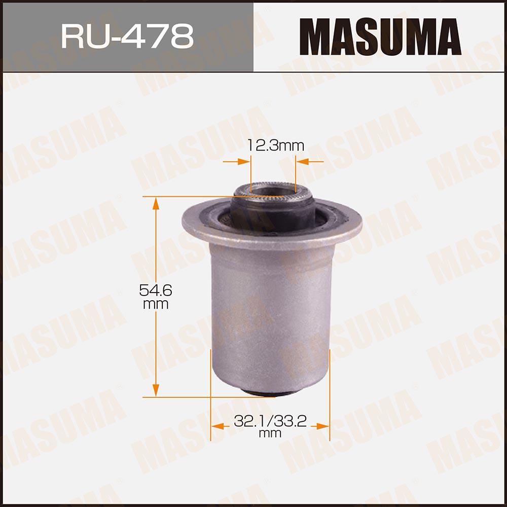 RU478 — Сайлентблок рычага MASUMA