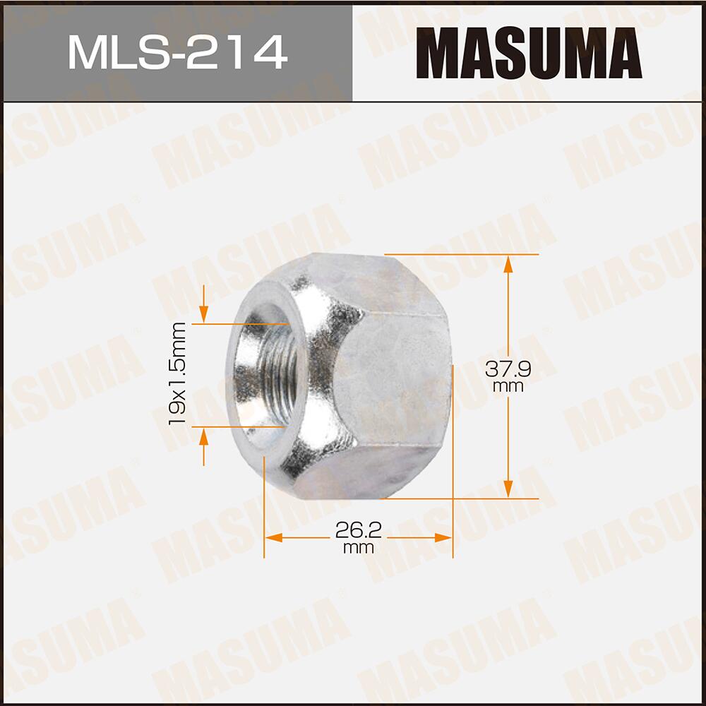 MLS214 — ГАЙКА ДЛЯ ГРУЗОВИКА MASUMA MITSUBISHI RH MASUMA