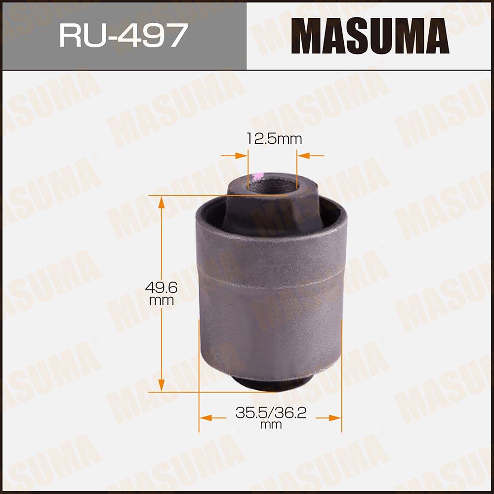 RU497 — Сайлентблок рычага MASUMA