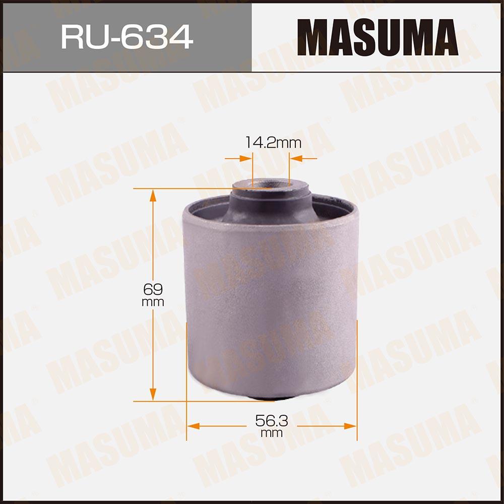 RU634 — Сайлентблок рычага MASUMA