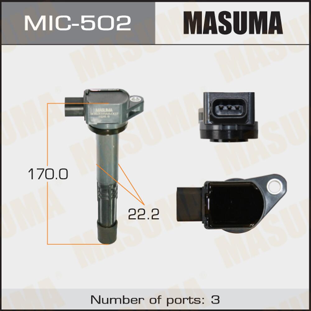 MIC502 — Катушка зажигания MASUMA