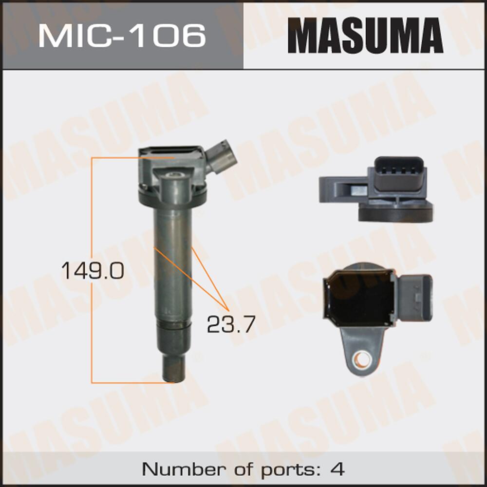 MIC106 — Катушка зажигания MASUMA