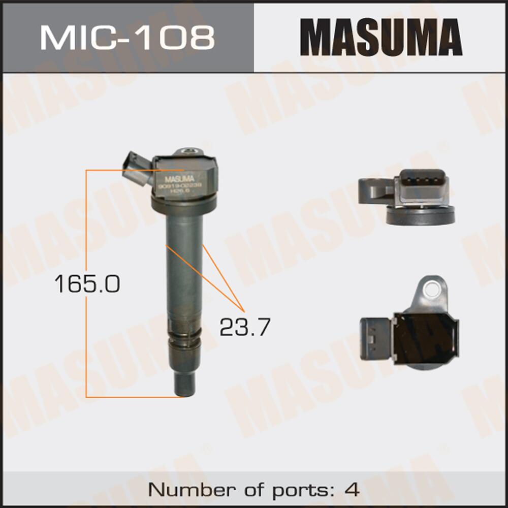 MIC108 — Катушка зажигания MASUMA