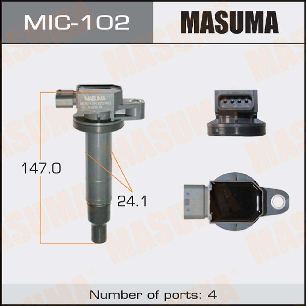 MIC102 — Катушка зажигания MASUMA