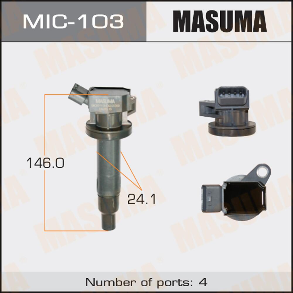 MIC103 — Катушка зажигания MASUMA