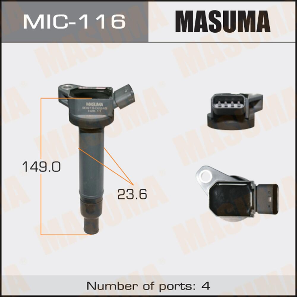 MIC116 — Катушка зажигания MASUMA