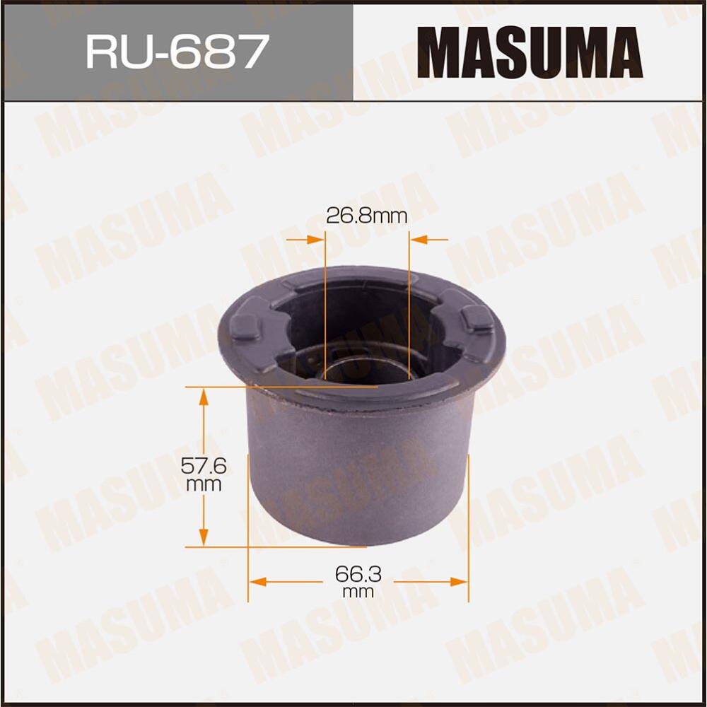 RU687 — Сайлентблок рычага MASUMA