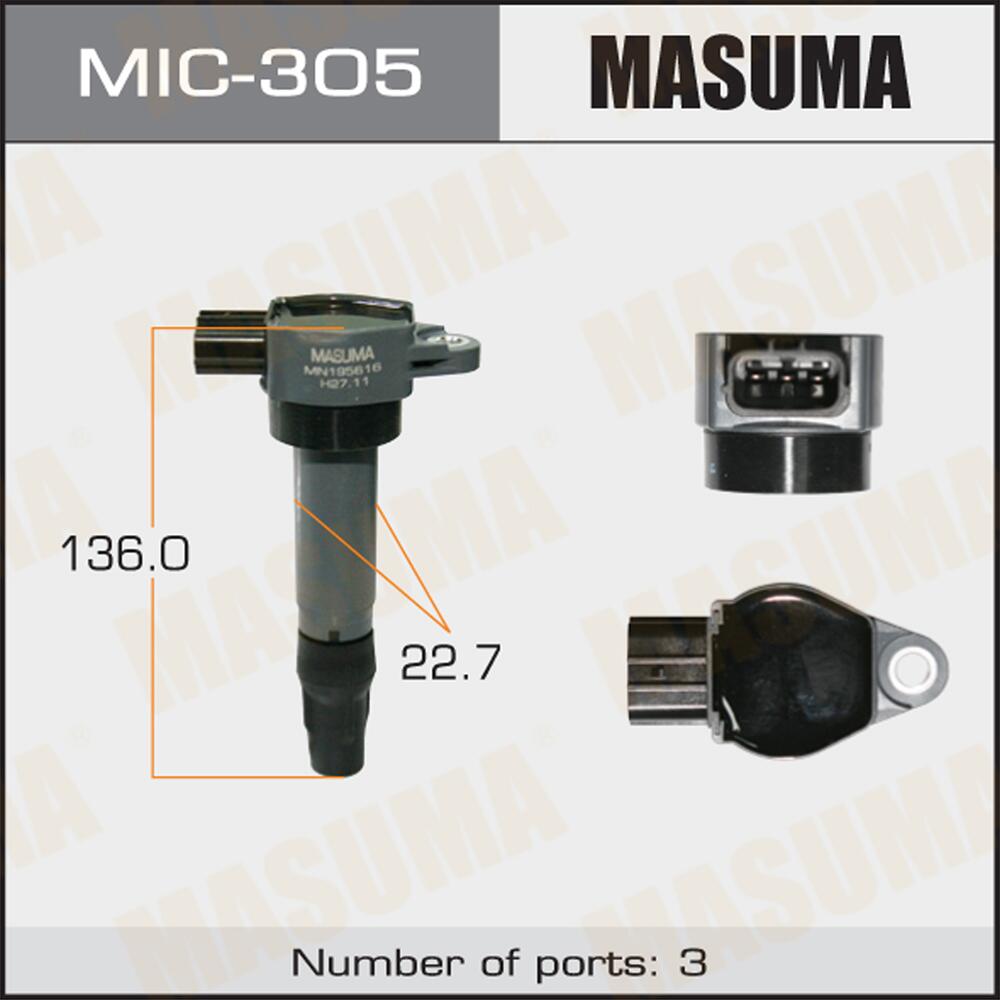MIC305 — Катушка зажигания MASUMA