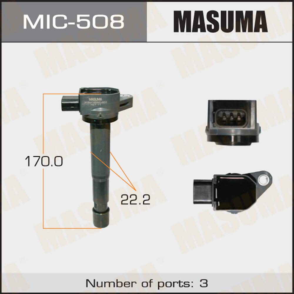 MIC508 — Катушка зажигания MASUMA