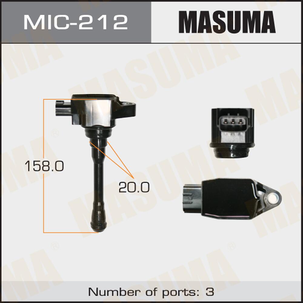 MIC212 — Катушка зажигания MASUMA