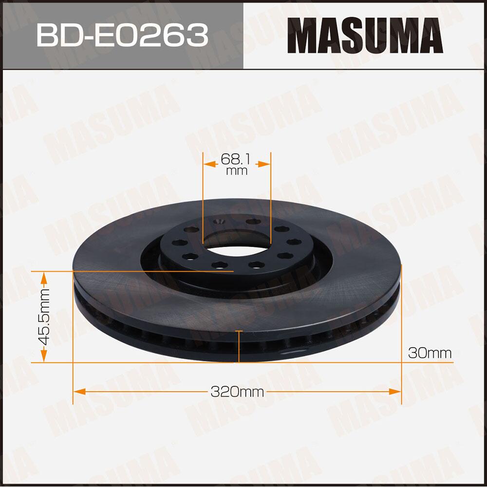 BDE0263 — Диск тормозной MASUMA