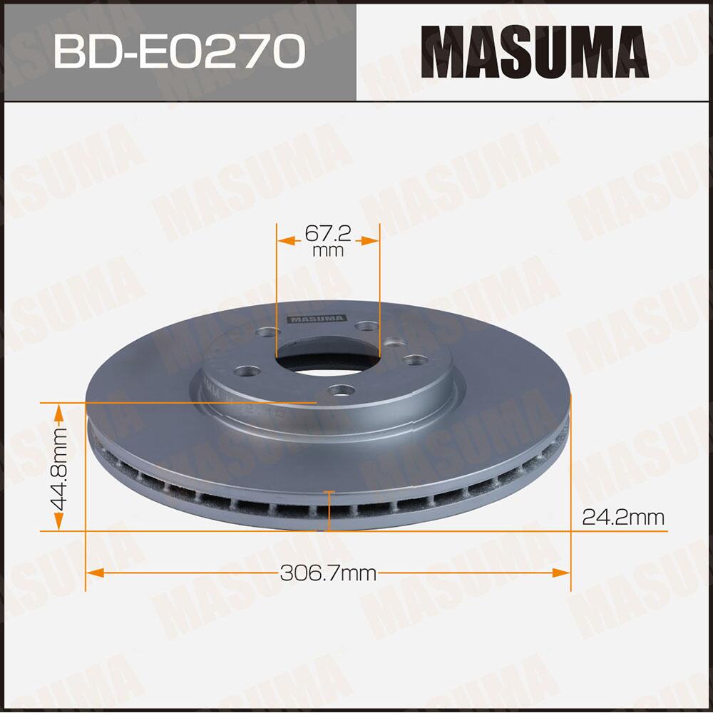 BDE0270 — Диск тормозной MASUMA